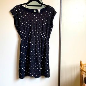 Black & White Polka Dot Summer Dress